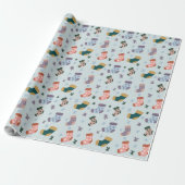 Weihnachtsstrümpfe Geschenkpapier (Ungerollt)