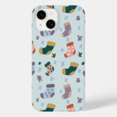 Weihnachtsstrümpfe Handyhülle Case-Mate iPhone Hülle (Rückseite)
