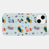 Weihnachtsstrümpfe Handyhülle Case-Mate iPhone Hülle (Rückseite (Horizontal))