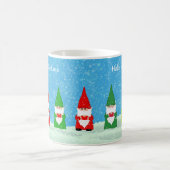 Weihnachtsstrümpfe in farbenfrohen Kleider & Schne Kaffeetasse (Mittel)