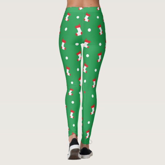WeihnachtsStrümpfe Leggings (Rückseite)