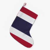Weihnachtsstrümpfe mit der Flagge Thailands (Vorderansicht (hängend))