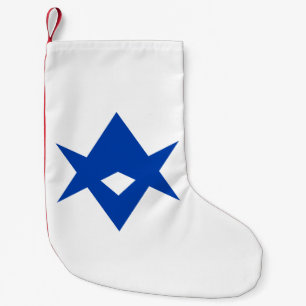 Weihnachtsstrümpfe mit der Flagge von Toyota City