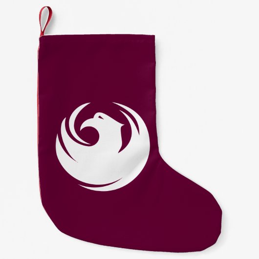 Weihnachtsstrümpfe mit Flagge von Phoenix City (Vorderseite)
