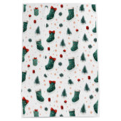 WeihnachtsStrümpfe Mittlere Geschenktüte (Rückseite)