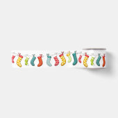 WeihnachtsStrümpfe Satinband (Vorderseite)