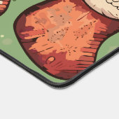 WeihnachtsStrümpfe Schreibtischunterlage (Ecke)