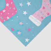 WeihnachtsStrümpfe Seidenpapier (Detail)