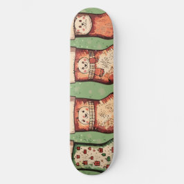 WeihnachtsStrümpfe Skateboard