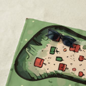 WeihnachtsStrümpfe Strandtuch (Beispiel)