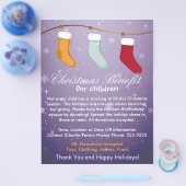 Weihnachtsstrümpfe zugunsten von Kindern Flyer (Einzeln)