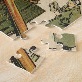 Weihnachtsstürme für Spielzeug, lustiger Cartoon,  Puzzle (Seite)