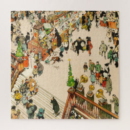 Weihnachtsstürme für Spielzeug, lustiger Cartoon,  Puzzle