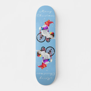 Weihnachtsstürme mit Bike Skateboard