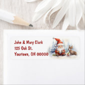 Weihnachtsstürme mit Hirsch (Insitu)