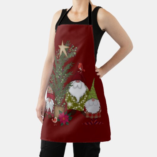 Weihnachtsstürme von Pine Tree Holiday Schürze (InSitu)