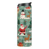 Weihnachtsstürmer Thermosbecher (Nach links gedreht)