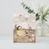 Weihnachtssuppe von Alexandra Dikaia Postkarte (Stehend Vorderseite)