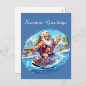 Weihnachtssurfen Weihnachten Weihnachtsfeiertag hi (Vorne/Hinten)