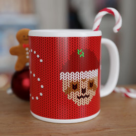 Weihnachtssüßchen Monogram Riesenkaffee-Tasse Jumbo-Tasse