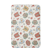 Weihnachtssüße und Hattern Muster Badematte (Vorderseite Vertikal)