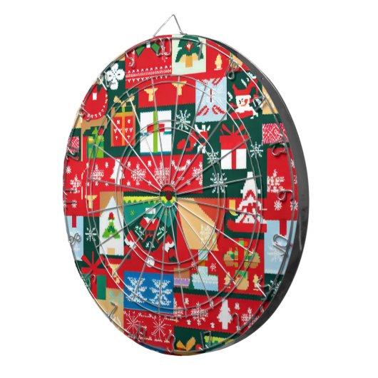 Weihnachtssüßer (1) dartscheibe (Vorderseite rechts)