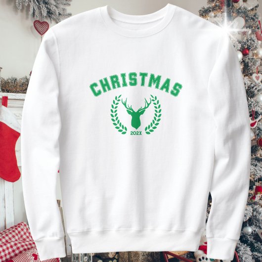 Weihnachtssüßer im benutzerdefinierten Jahr Sweatshirt