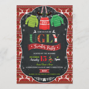 Weihnachtssüßer-Party Einladung