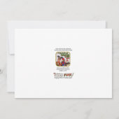 Weihnachtssüßer-Party Einladung (Rückseite)