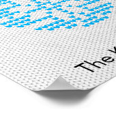 Weihnachtssüßer Poster (Ecke)