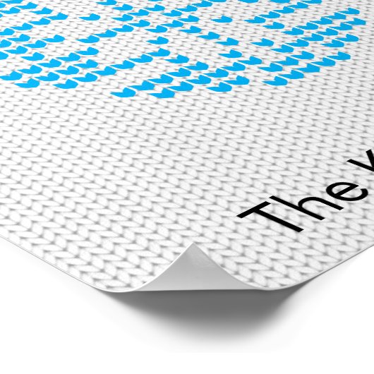 Weihnachtssüßer Poster (Ecke)