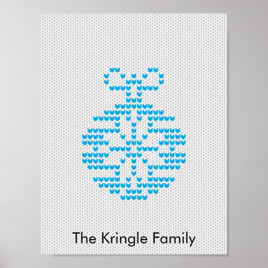 Weihnachtssüßer Poster (Vorne)