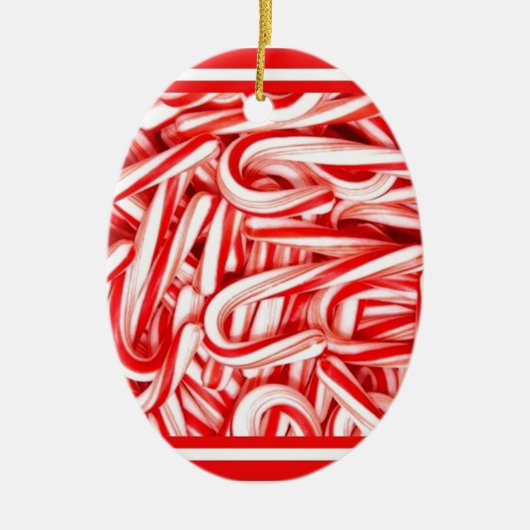Weihnachtssüßigkeits-Geschenke durch Sharles Keramik Ornament (Vorne)