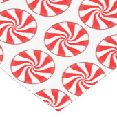 Weihnachtssüßigkeits-Pfefferminz Mittelgroßer Tischläufer (Ecke)