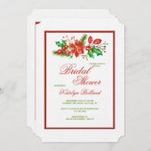 Weihnachtsswag-Einladung Einladung (Vorne/Hinten)