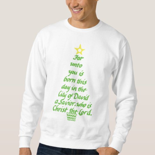 WeihnachtsSweatshirt Sweatshirt (Vorderseite)