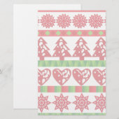 WeihnachtsSymbole Briefpapier (Vorne/Hinten)