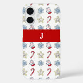 Weihnachtssymbole Case-Mate iPhone Hülle (Rückseite)