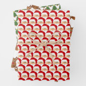 Weihnachtssymbole Design Wrapping Paper Set Geschenkpapier Set (Beispiel)