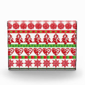 WeihnachtsSymbole Fotoblock (Vorderseite)
