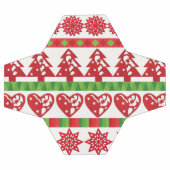 WeihnachtsSymbole Fußball (Flach)