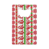 WeihnachtsSymbole Geldbeutel Flaschenöffner (Rückseite)