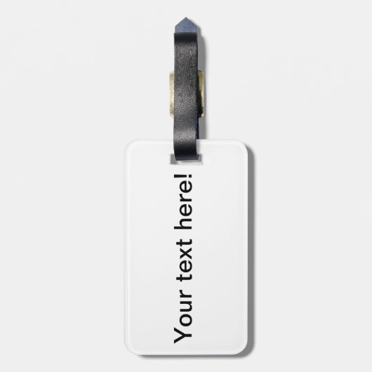 WeihnachtsSymbole Gepäckanhänger (Rückseite vertikal)