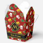 Weihnachtssymbole Geschenkschachtel (Geöffnet)