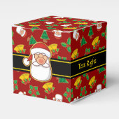 Weihnachtssymbole Geschenkschachtel (Vorderseite)