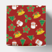 Weihnachtssymbole Geschenkschachtel (Oben)