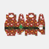 Weihnachtssymbole Geschenkschachtel (Ungefaltet)