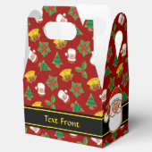 Weihnachtssymbole Geschenkschachtel (Geöffnet)