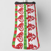 WeihnachtsSymbole Golf Headcover (Rotieren 90)