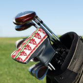 WeihnachtsSymbole Golf Headcover (In Situ)